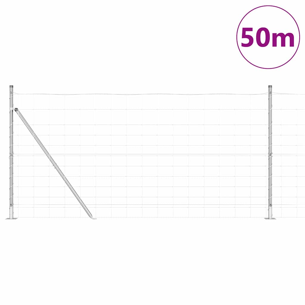 Gard de câmp 1.2x50 m din oțel zincat GartenMobel Dekor