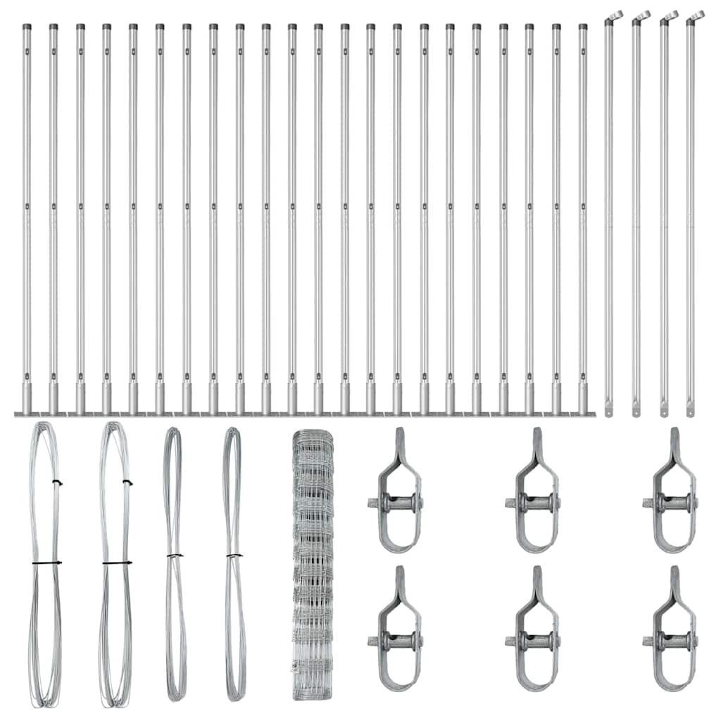 Gard de câmp 1.2x50 m din oțel zincat GartenMobel Dekor