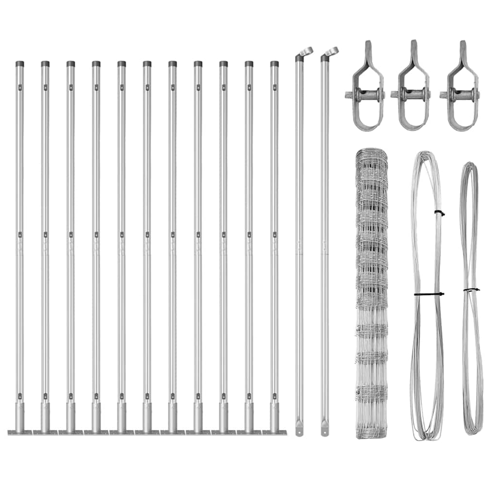 Gard pentru teren 1.4 x 25m din oțel galvanizat GartenMobel Dekor