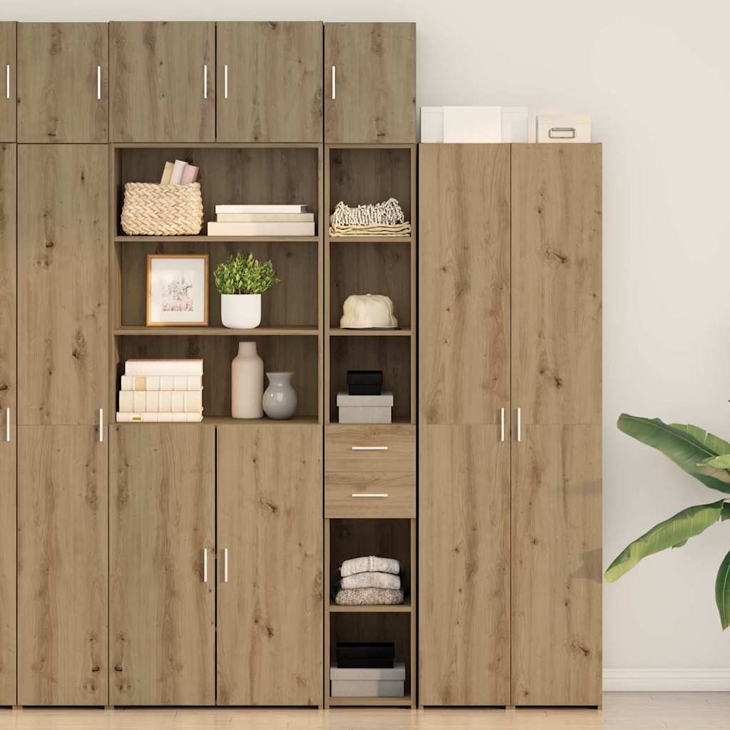 Cabinet de Stocare Subțire Stejar Artisan 30x42.5x225 cm Lemn Prelucrat GartenMobel Dekor