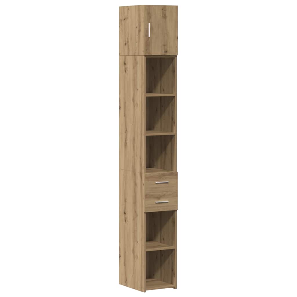 Cabinet de Stocare Subțire Stejar Artisan 30x42.5x225 cm Lemn Prelucrat GartenMobel Dekor