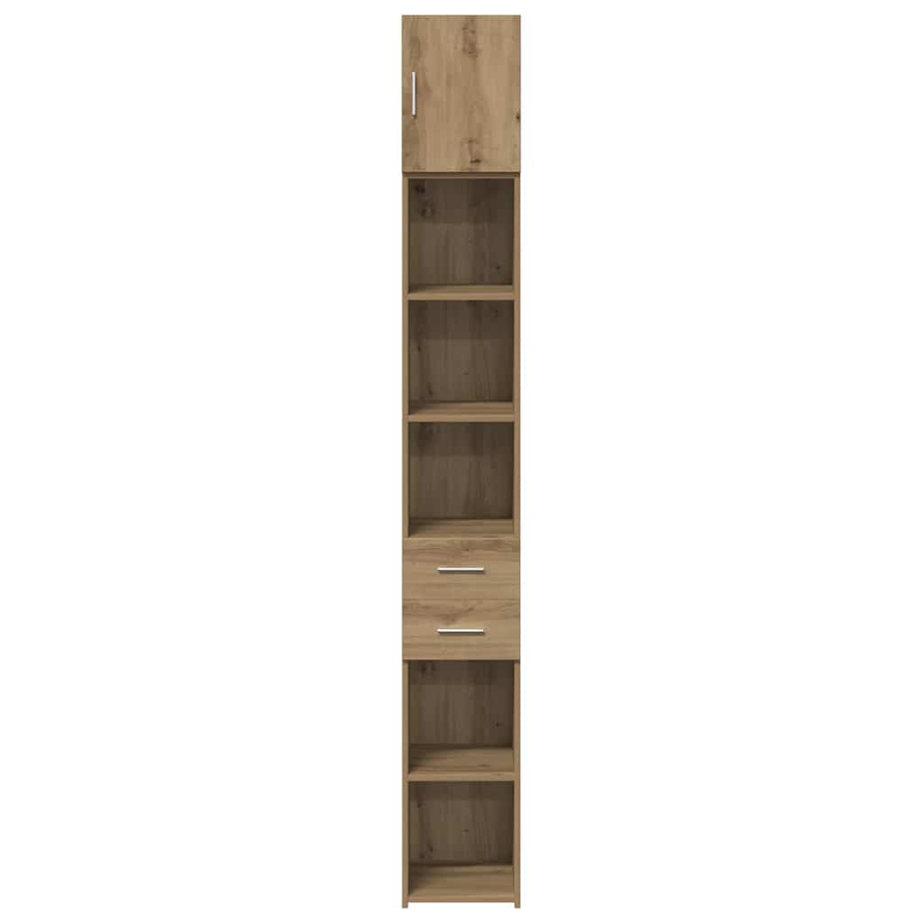 Cabinet de Stocare Subțire Stejar Artisan 30x42.5x225 cm Lemn Prelucrat GartenMobel Dekor