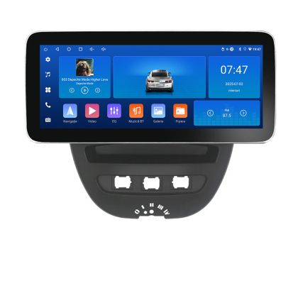 Navigatie Citroen C1 Peugeot 107 Toyota Aygo 2005-2014 Edotec 4+64 12.3 inch Incell 1K android Wifi 5Ghz gps internet  KIT-C1 CarStore Technology