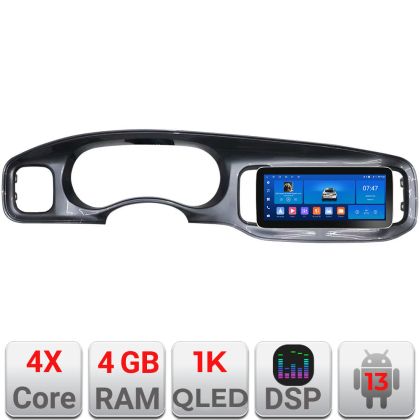 Navigatie Dodge Charger 2011-2014  Edotec Incell 1K 12.3 inch  4+64 carplay android auto radio internet kit-charger+EDT-E212-RK CarStore Technology