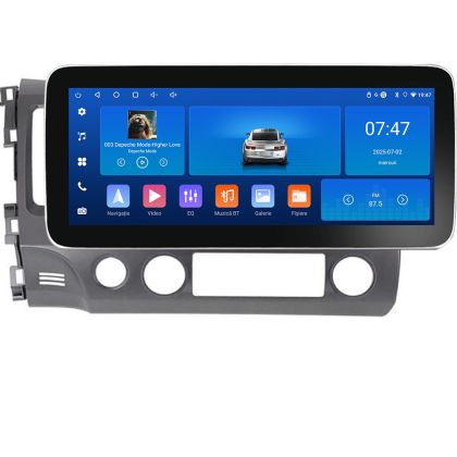 Navigatie Honda Civic 2005-2011 K-044 Edotec 4+64 12.3 inch Incell 1K android Wifi 5Ghz gps internet CarStore Technology