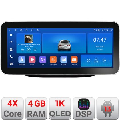 Navigatie JEEP COMPASS 2017 Manual K-732 Edotec 4+64 12.3 inch Incell 1K android Wifi 5Ghz gps internet CarStore Technology