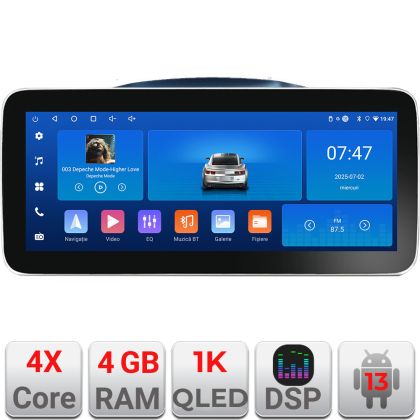 Navigatie Jeep Grand Cherokee 2004-2007 Edotec 4+64 12.3 inch Incell 1K android Wifi 5Ghz gps internet  Kit-cherokee-2007 CarStore Technology