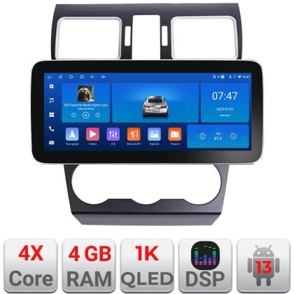 Navigatie Subaru Forester XV Edotec Incell 1K 12.3 inch  4+64 carplay android auto radio internet kit-062-2019+EDT-E212-RK CarStore Technology