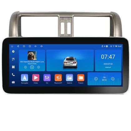 Navigatie TOYOTA Prado 2010-2013 K-347 Edotec 4+64 12.3 inch Incell 1K android Wifi 5Ghz gps internet CarStore Technology