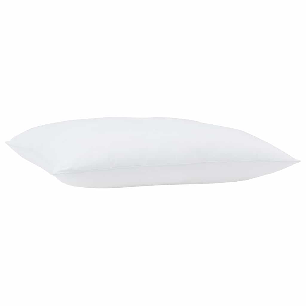 Duvet 2 în 1 cu pernă 2 pcs Alb 135 x 220 cm Microfibră GartenMobel Dekor