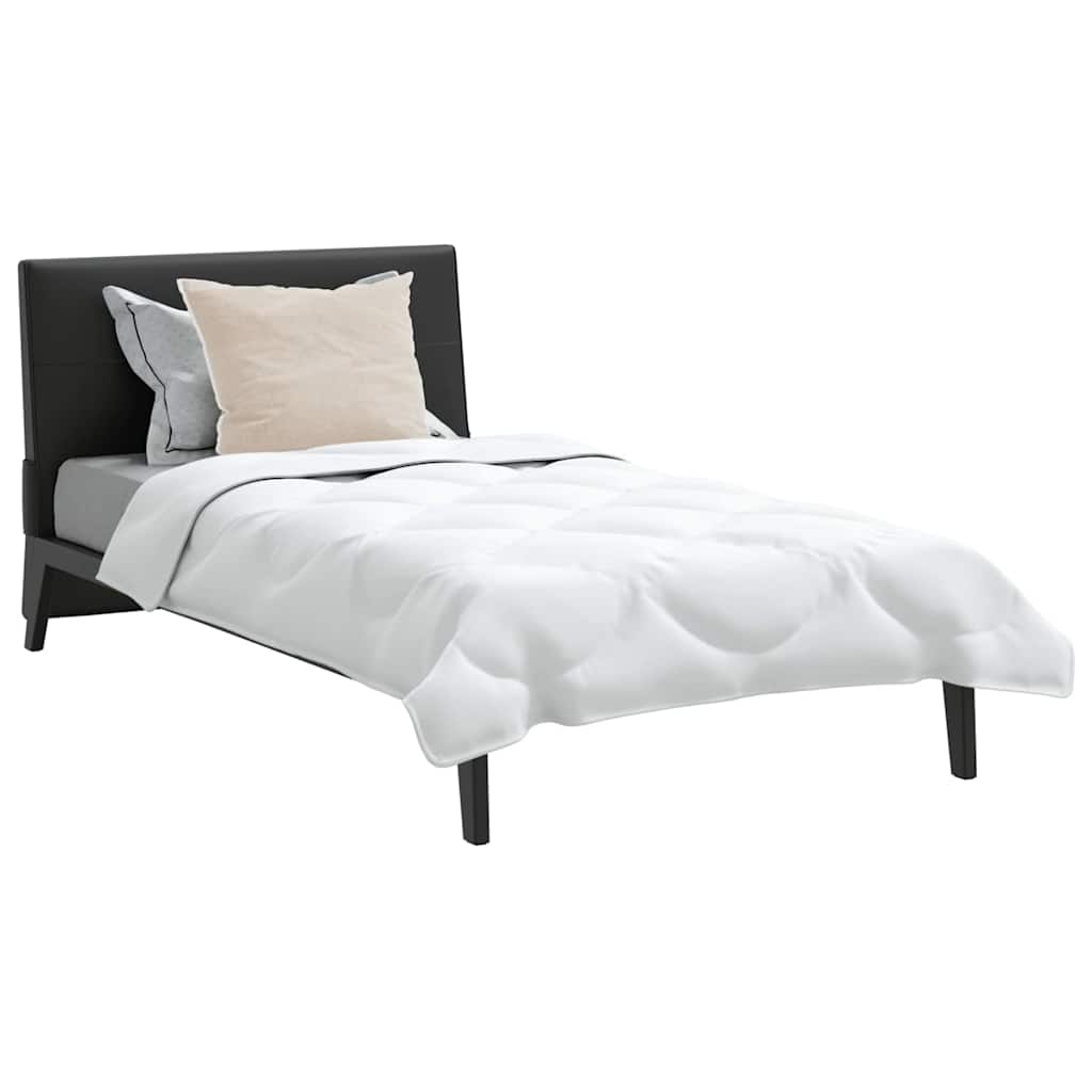 Duvet 2 în 1 cu pernă 2 pcs Alb 135 x 220 cm Microfibră GartenMobel Dekor