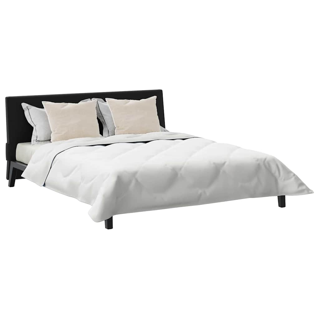 Duvet de iarnă cu pernă 3 pcs Alb 240 x 260 cm Microfibră GartenMobel Dekor