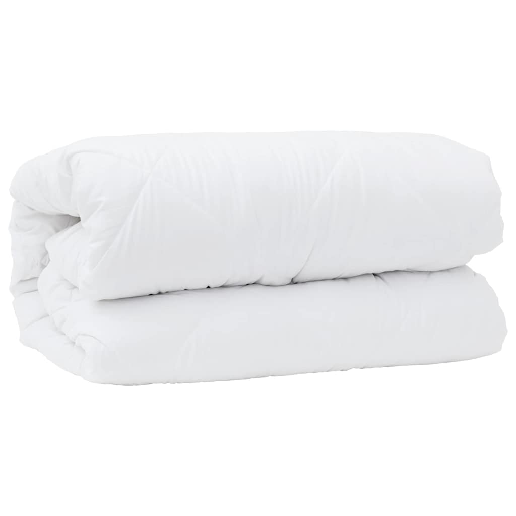 Pilotă Altele cu pernă 3 pcs Alb 240 x 220 cm Microfibră GartenMobel Dekor