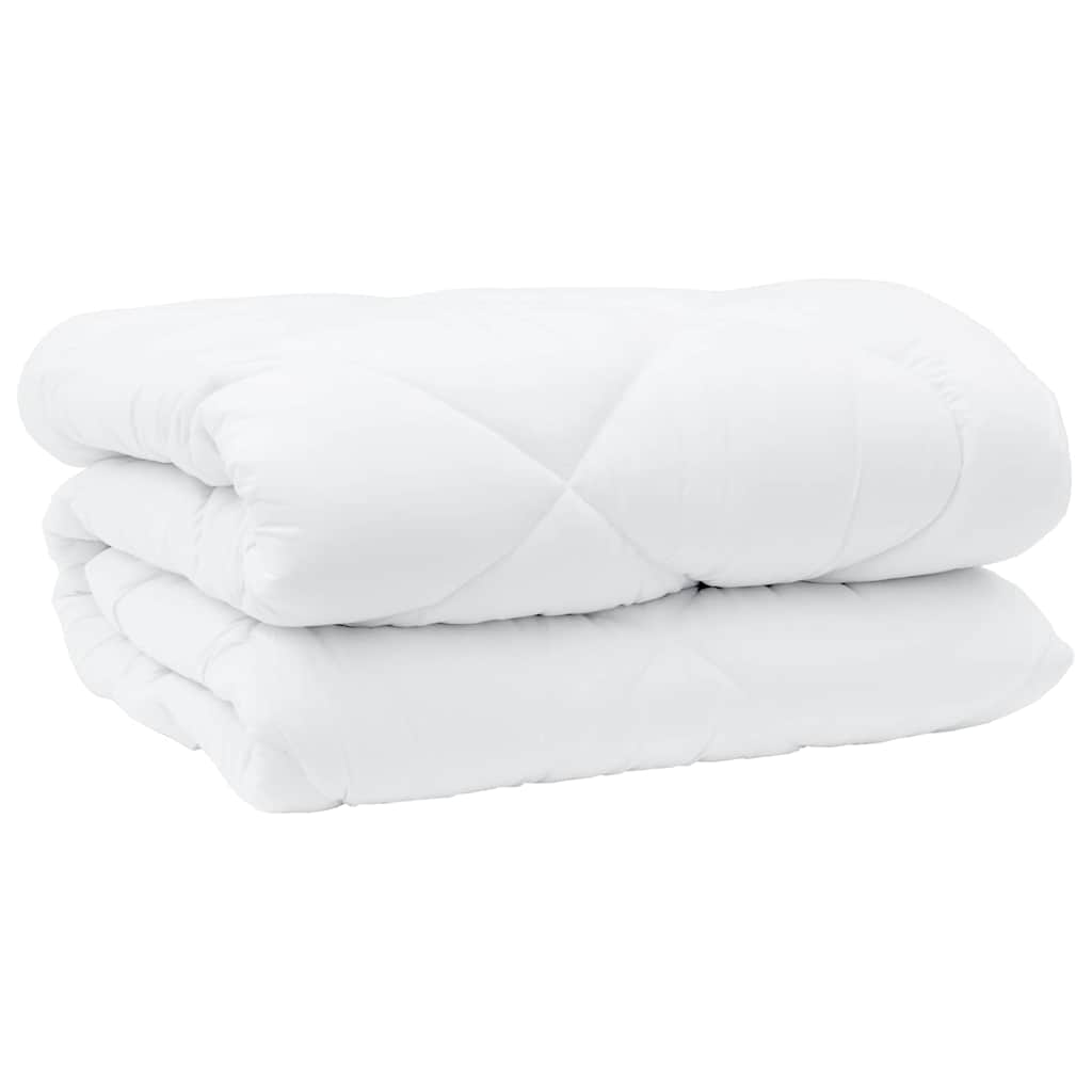 Pilotă Altele cu pernă 3 pcs Alb 260 x 220 cm Microfibră GartenMobel Dekor