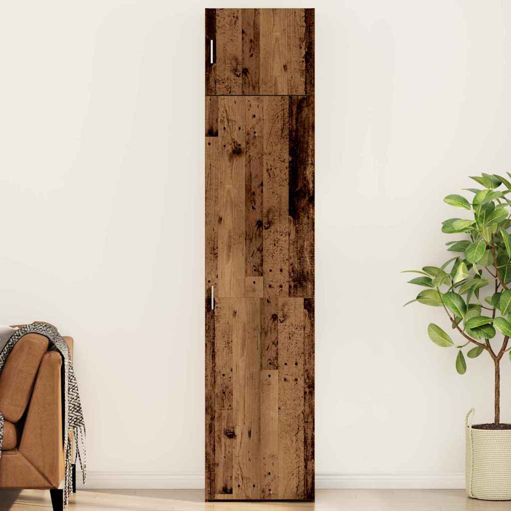 Dulap de depozitare Lemn vechi 50 x 41 x 225 cm Lemn compozit GartenMobel Dekor