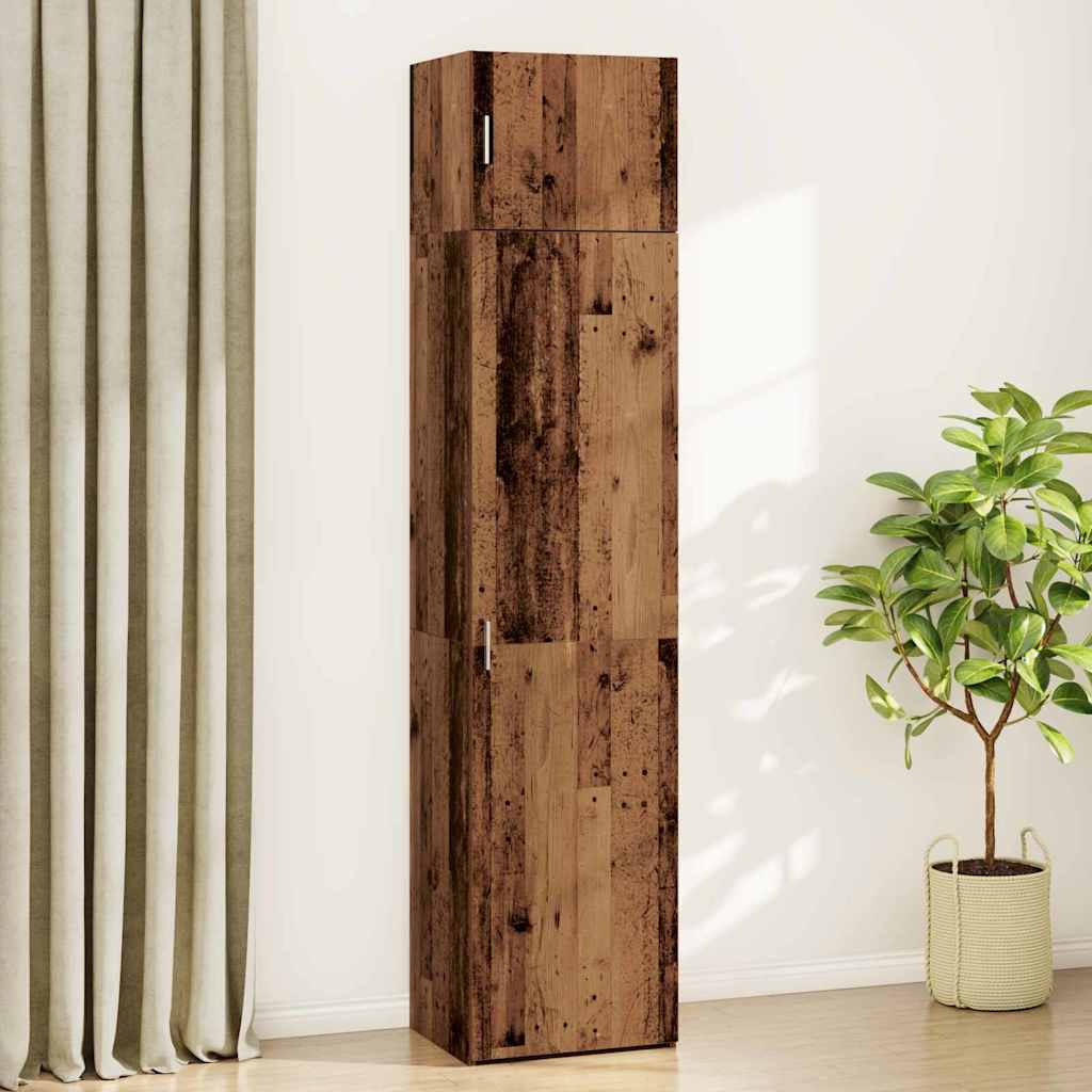 Dulap de depozitare Lemn vechi 50 x 41 x 225 cm Lemn compozit GartenMobel Dekor