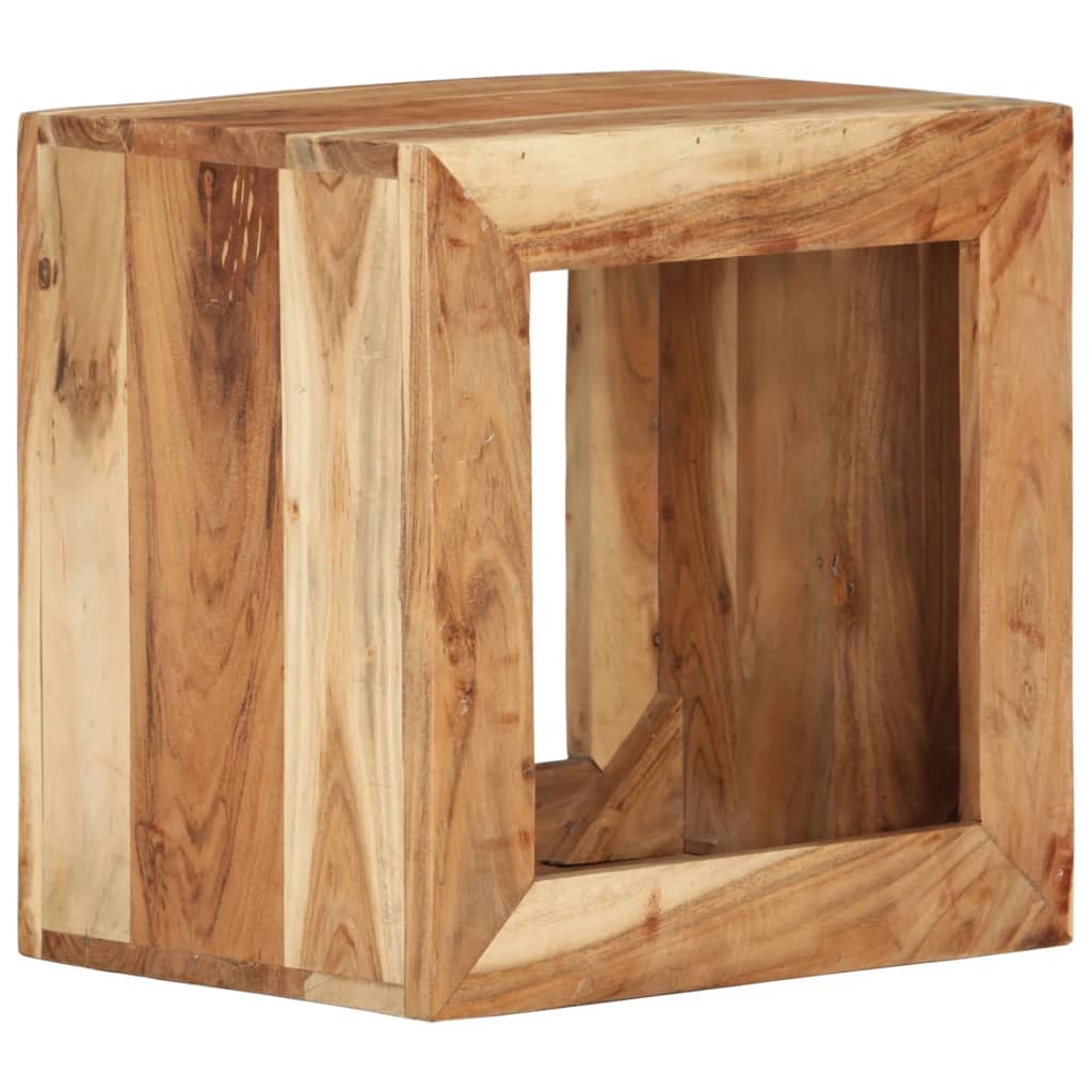Taburet, 40x30x40 cm, lemn masiv de acacia GartenMobel Dekor