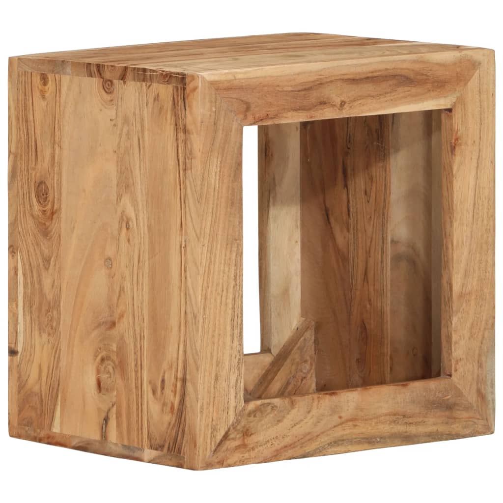 Taburet, 40x30x40 cm, lemn masiv de acacia GartenMobel Dekor