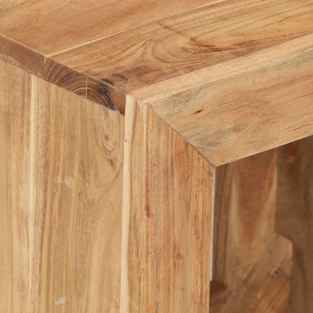 Taburet, 40x30x40 cm, lemn masiv de acacia GartenMobel Dekor