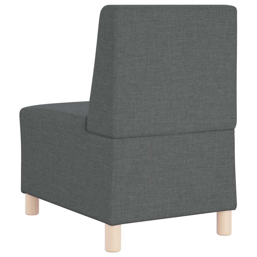 Scaun canapea gri deschis 55 cm fabric 2 pcs Gri închis GartenMobel Dekor