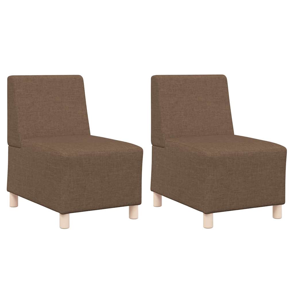 Scaun canapea gri deschis 55 cm fabric 2 pcs Maro GartenMobel Dekor