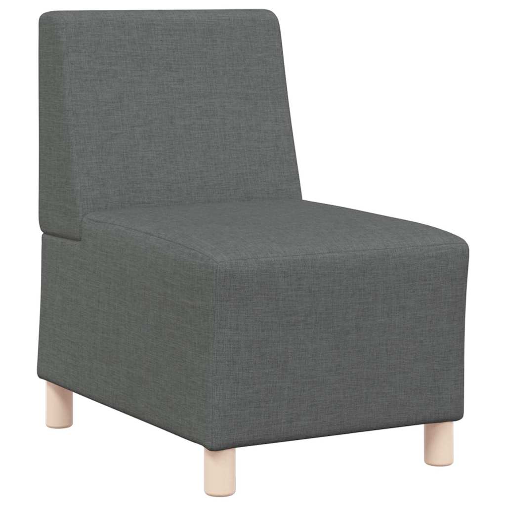 Scaun canapea gri deschis 55 cm fabric 3 pcs Gri închis GartenMobel Dekor