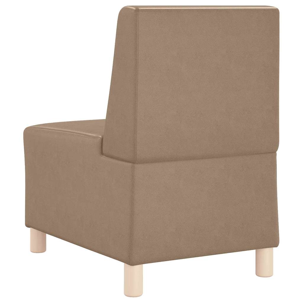 Scaune canapea 3 pcs Cappuccino 55 x 74 x 82 cm GartenMobel Dekor
