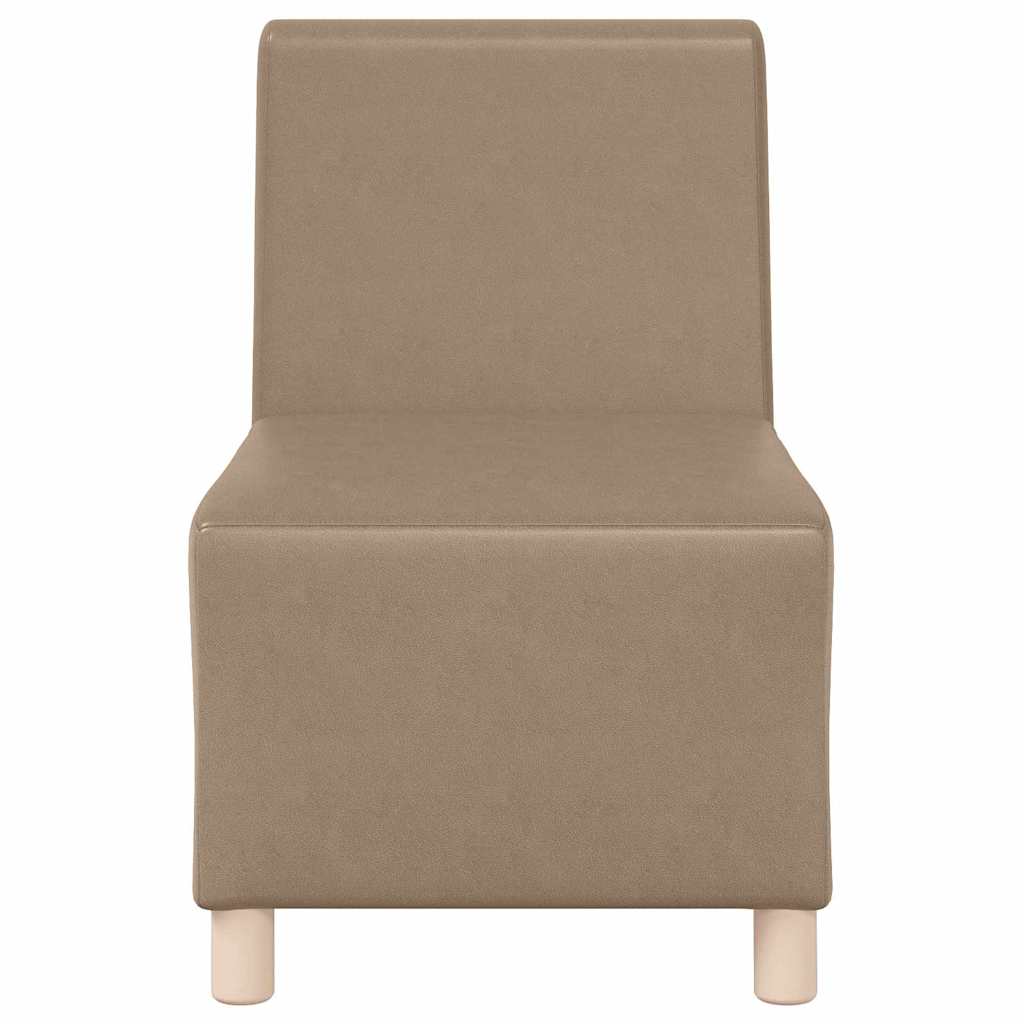 Scaune canapea 3 pcs Cappuccino 55 x 74 x 82 cm GartenMobel Dekor