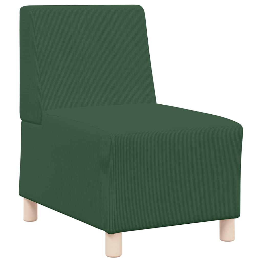 Sofa Chiar 2 pcs Verde junglă 55 x 74 x 82 cm GartenMobel Dekor