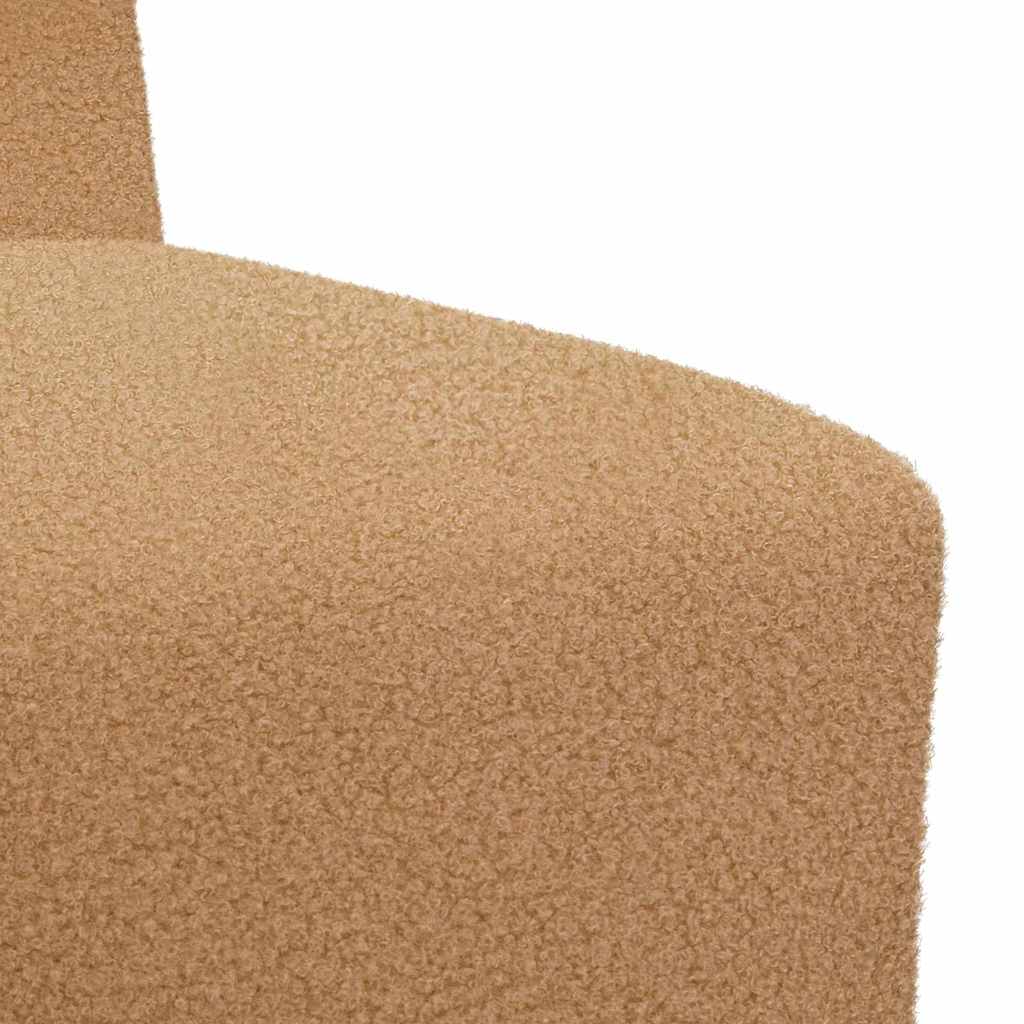 Sofa Chiar 3 pcs Bej 55 x 74 x 82 cm Țesătură de catifea GartenMobel Dekor