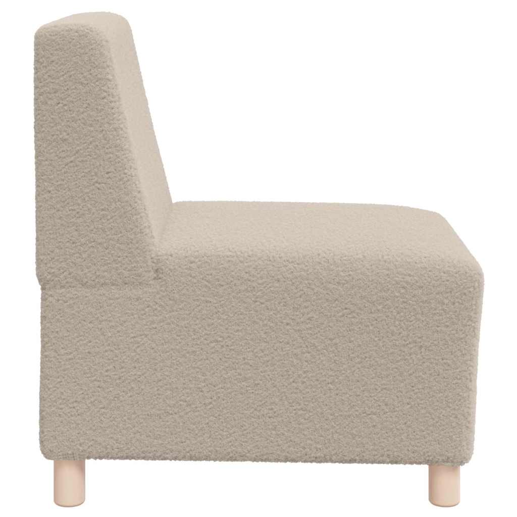 Sofa Chiar 3 pcs Gri deschis 55 x 74 x 82 cm GartenMobel Dekor
