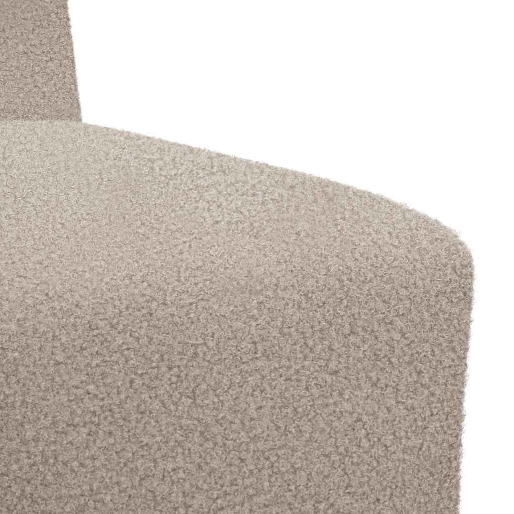 Sofa Chiar 3 pcs Gri deschis 55 x 74 x 82 cm GartenMobel Dekor