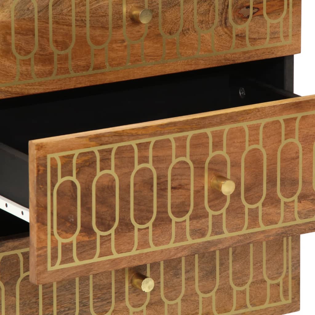 Noptieră, 50x33x62 cm, lemn masiv de mango GartenMobel Dekor