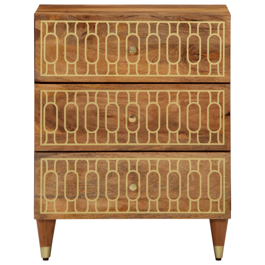 Noptieră, 50x33x62 cm, lemn masiv de mango GartenMobel Dekor