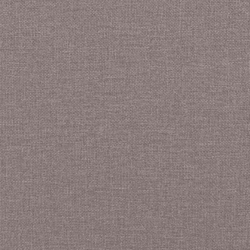 Pernă pentru tăblie de pat, gri taupe, 200 cm, material textil GartenMobel Dekor