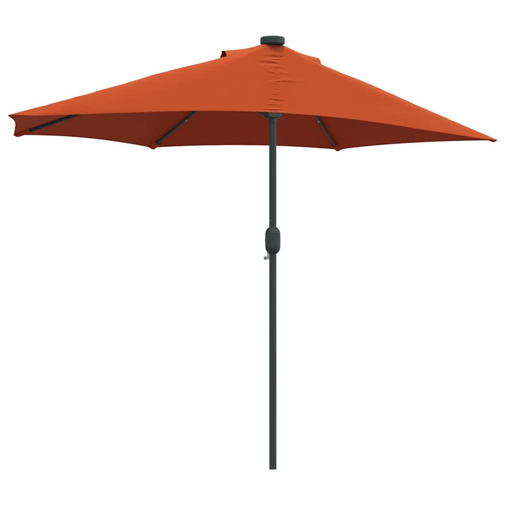 Parasol de Grădină Terracota 294 x 150 x 224 cm țesătură GartenMobel Dekor