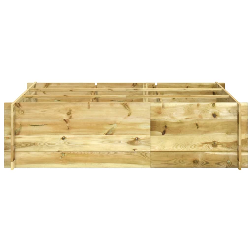 Strat înălțat, 150 x 100 x 40 cm, lemn tratat GartenMobel Dekor