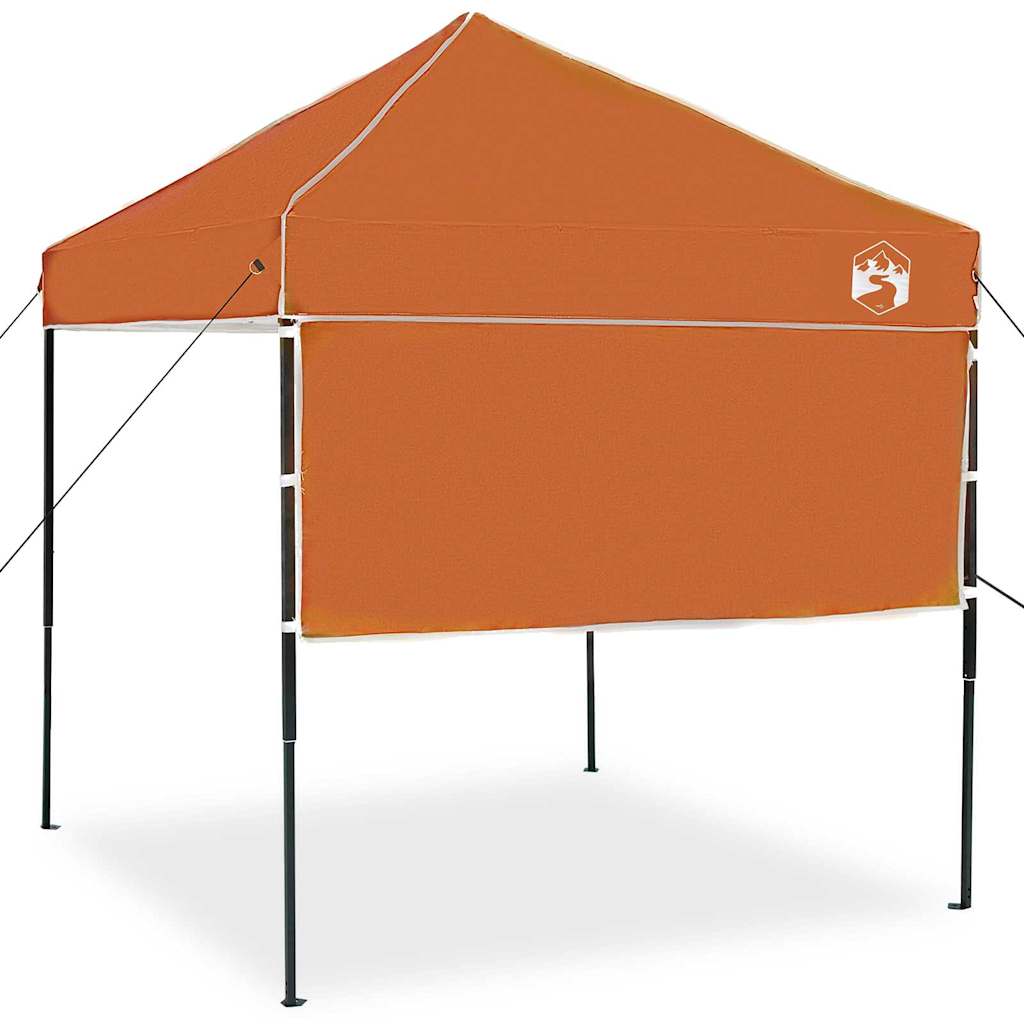 Cort cu Copertină Portocaliu 200 x 200 cm Tafeta Oxford GartenMobel Dekor