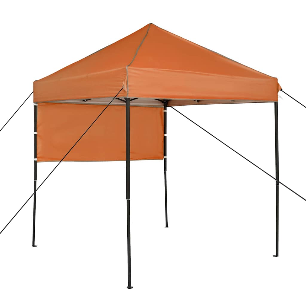 Cort cu Copertină Portocaliu 200 x 200 cm Tafeta Oxford GartenMobel Dekor
