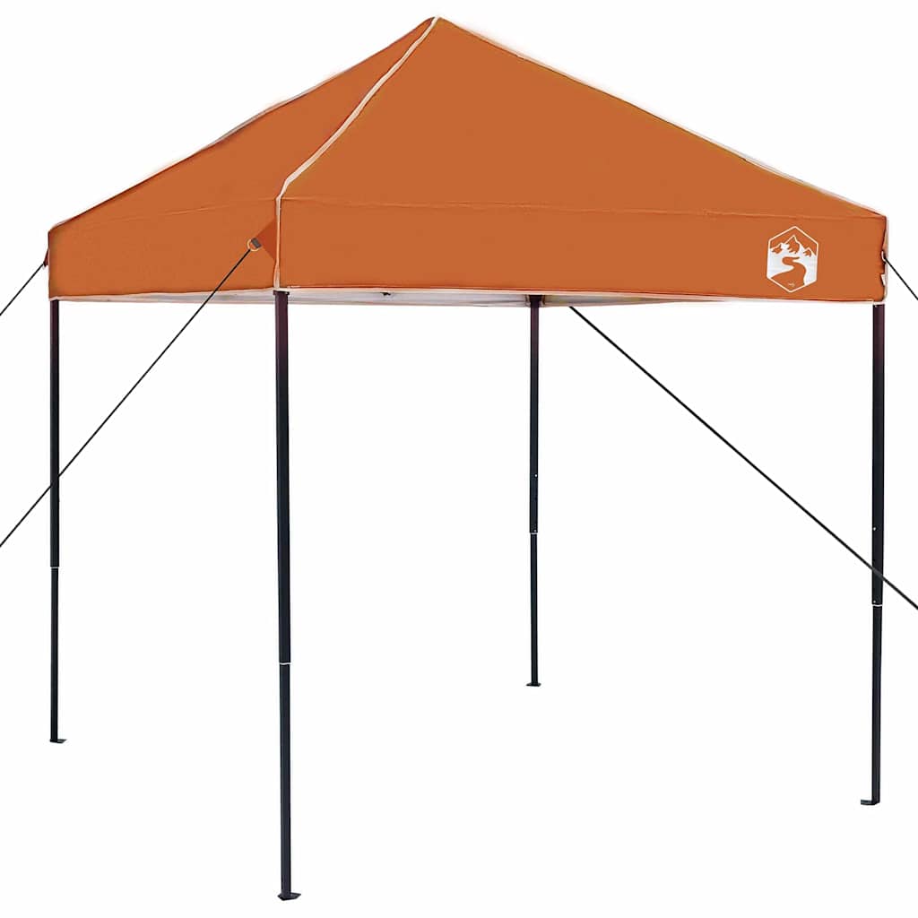 Cort cu Copertină Portocaliu 200 x 200 cm Tafeta Oxford GartenMobel Dekor