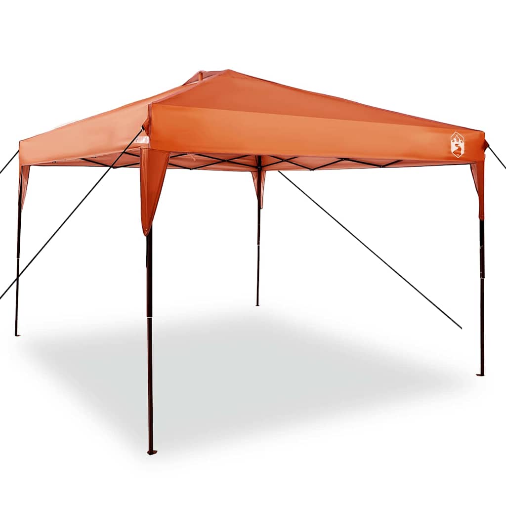 Cort cu Copertină Portocaliu 300 x 300 x 227 / 236 / 245 cm GartenMobel Dekor