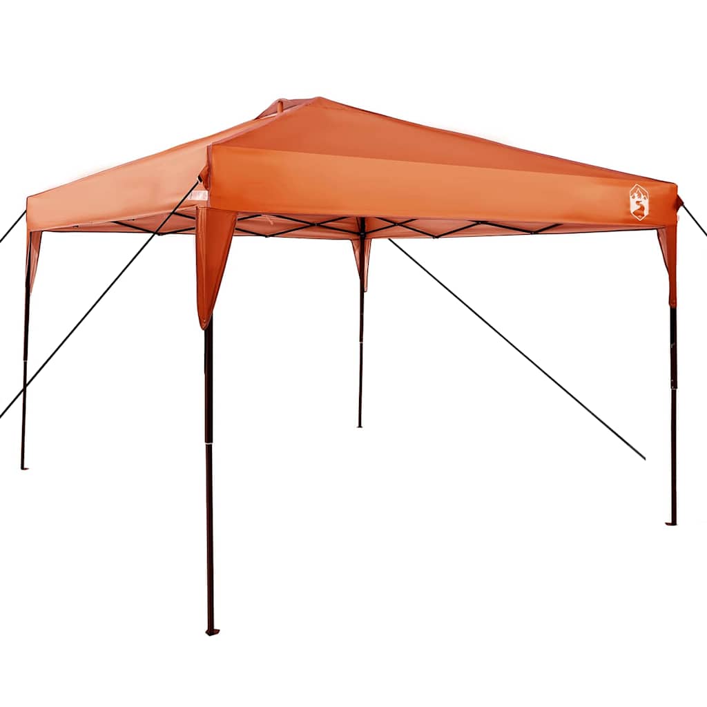 Cort cu Copertină Portocaliu 300 x 300 x 227 / 236 / 245 cm GartenMobel Dekor