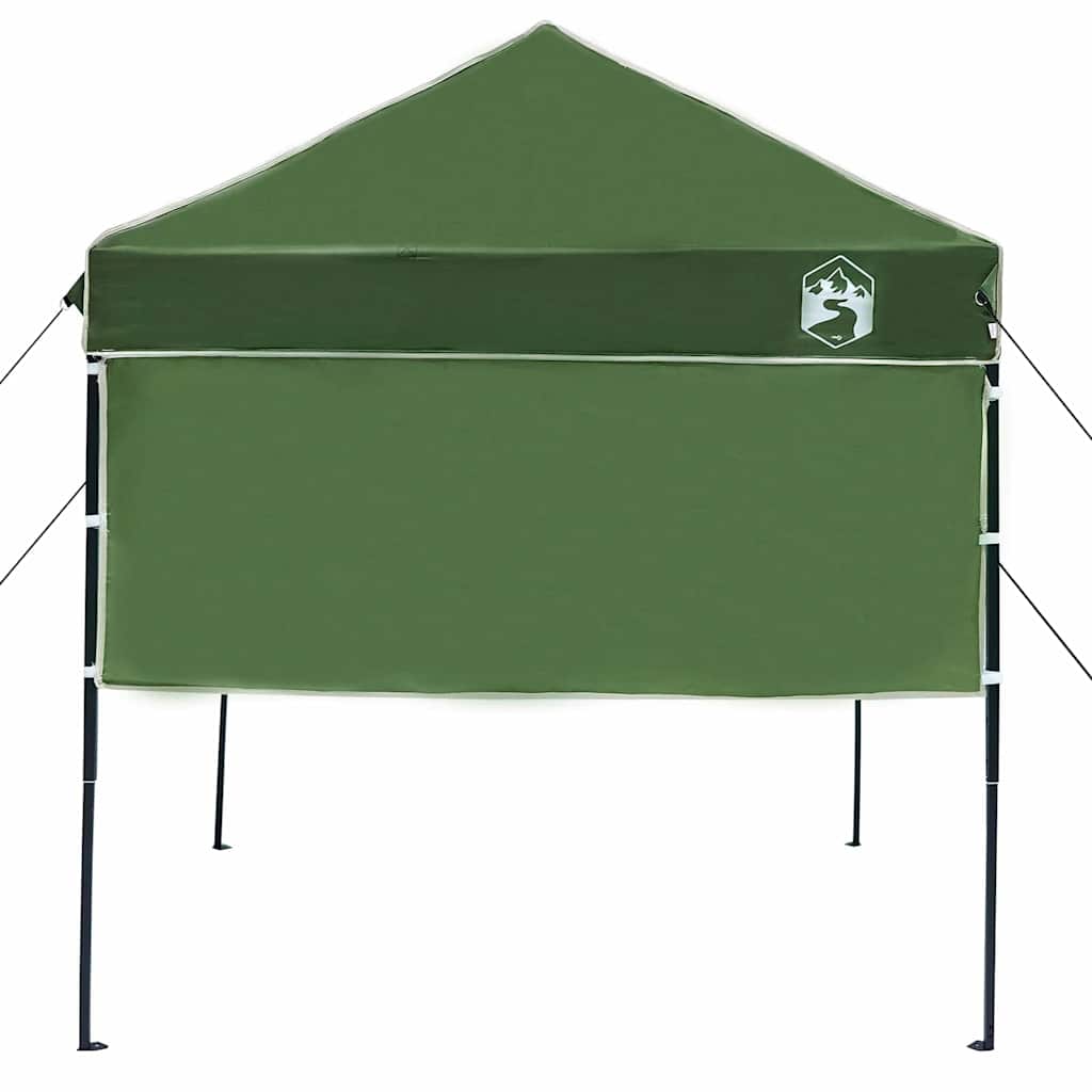 Cort cu Copertină Verde 200 x 200 cm Tafeta Oxford GartenMobel Dekor