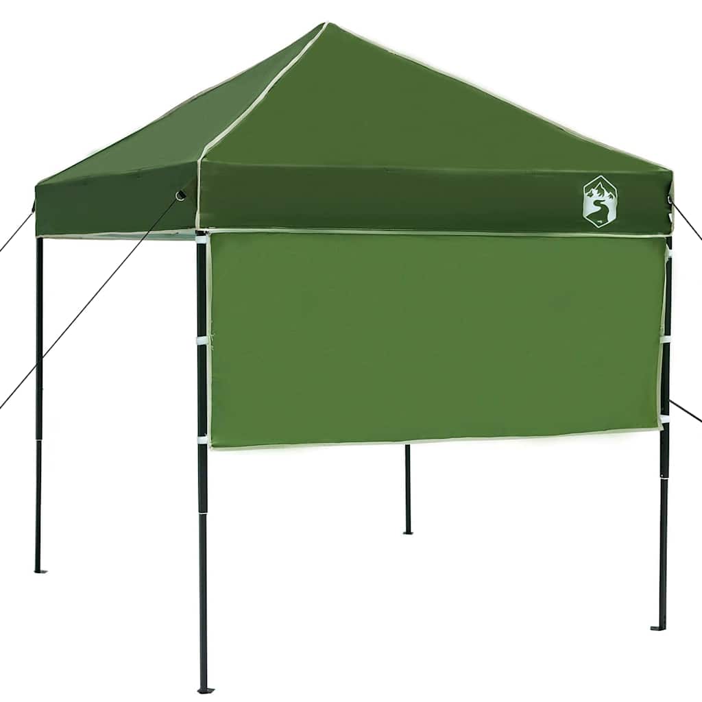 Cort cu Copertină Verde 200 x 200 cm Tafeta Oxford GartenMobel Dekor