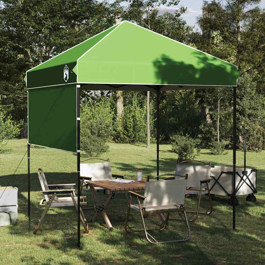 Cort cu Copertină Verde 200 x 200 cm Tafeta Oxford GartenMobel Dekor