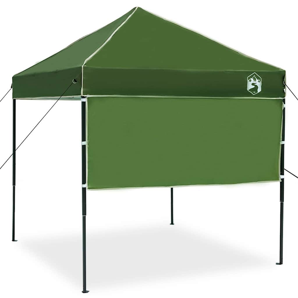 Cort cu Copertină Verde 200 x 200 cm Tafeta Oxford GartenMobel Dekor