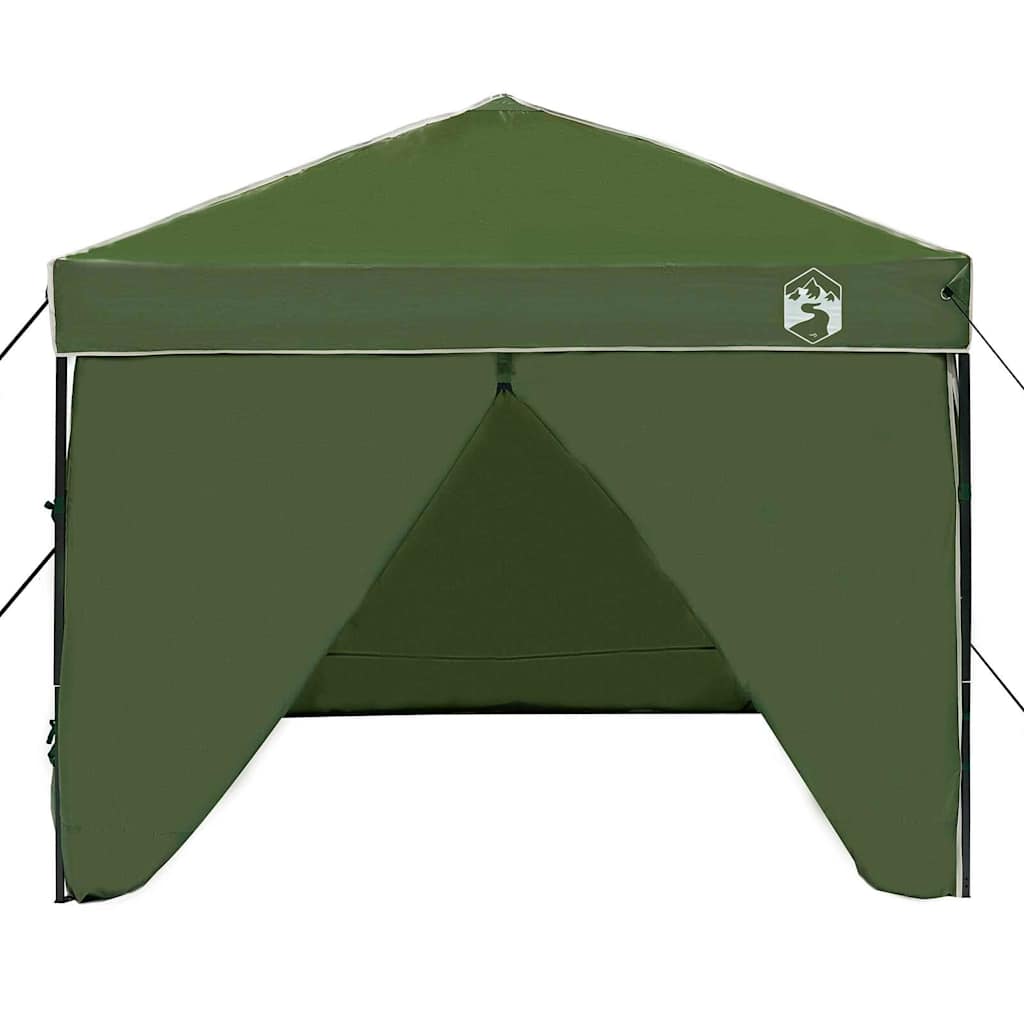 Cort cu Copertină Verde 250 x 250 x 227 / 236 / 245 cm GartenMobel Dekor