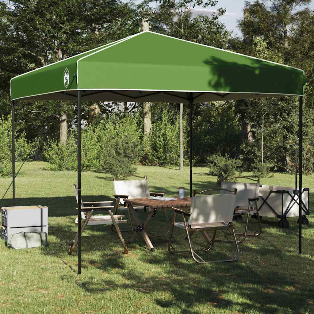 Cort cu Copertină Verde 250 x 250 x 227 / 236 / 245 cm GartenMobel Dekor