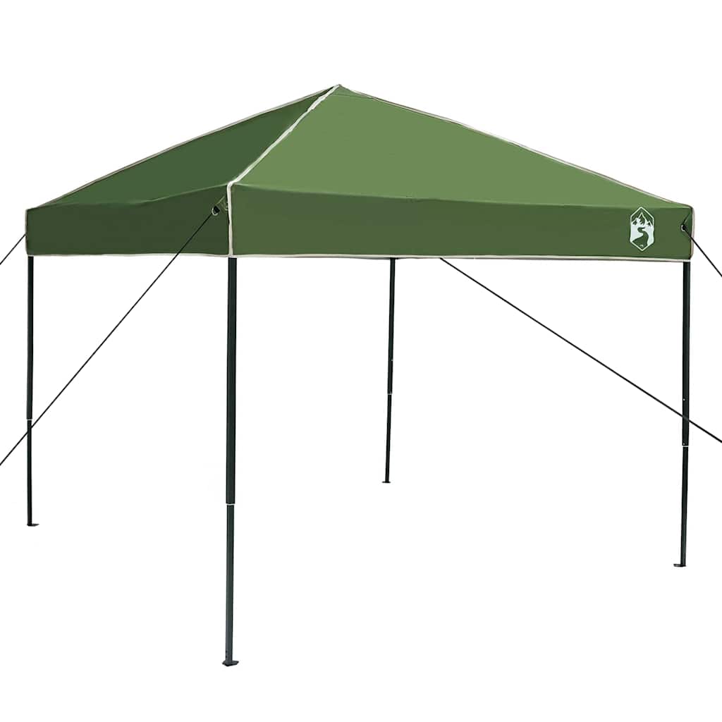 Cort cu Copertină Verde 250 x 250 x 227 / 236 / 245 cm GartenMobel Dekor