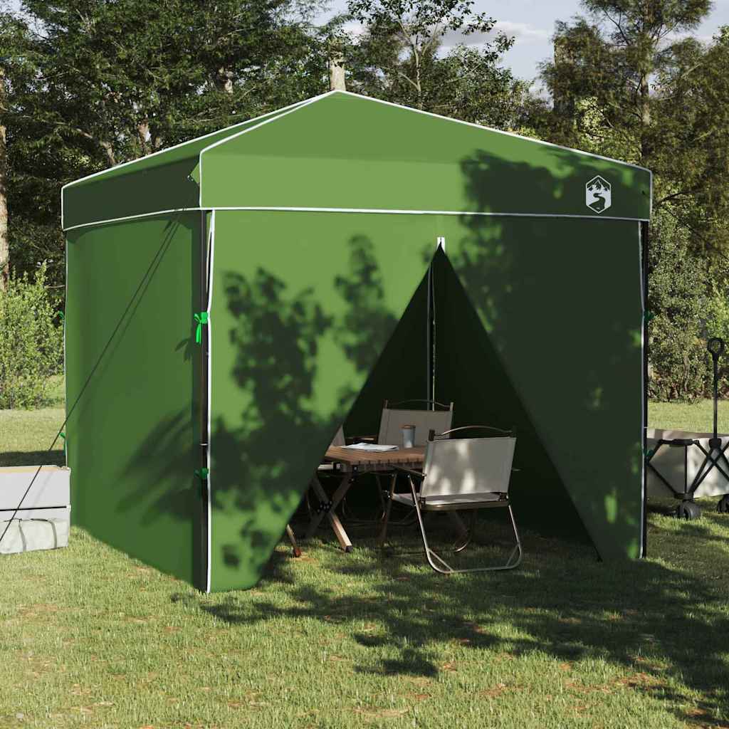 Cort cu Copertină Verde 250 x 250 x 227 / 236 / 245 cm GartenMobel Dekor